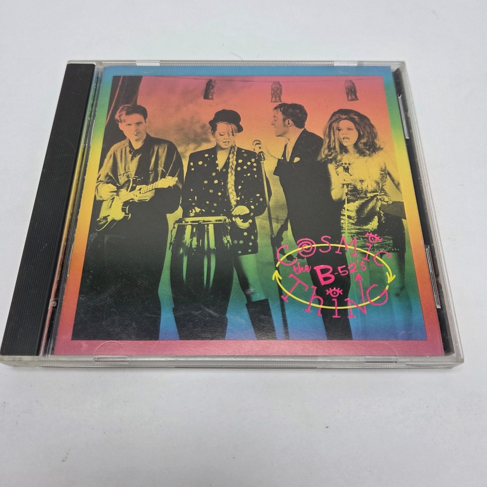 The B-52's Cosmic Thing CD Album 1989 Love Shack Roam Vintage New Wave Retro